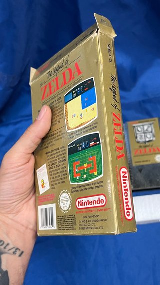 The Legend of Zelda NES (Español) original en caja