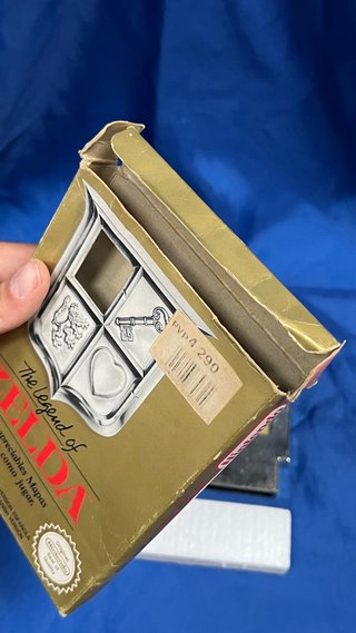 The Legend of Zelda NES (Español) original en caja