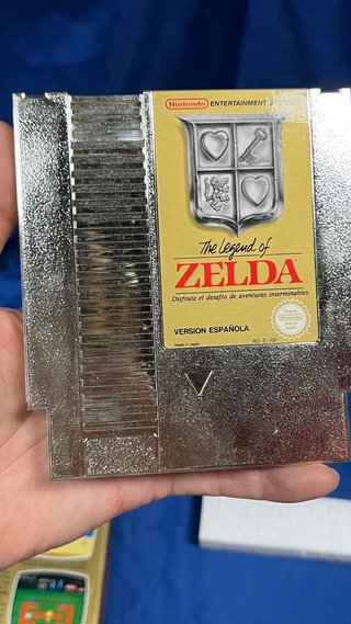 The Legend of Zelda NES (Español) original en caja