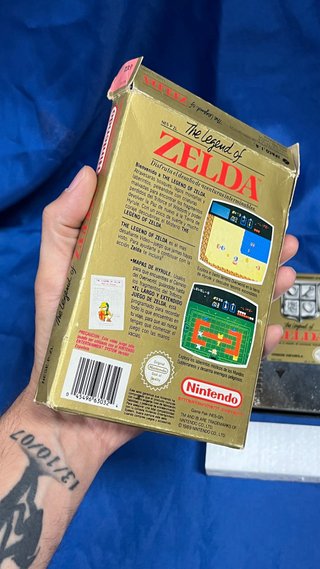 The Legend of Zelda NES (Español) original en caja