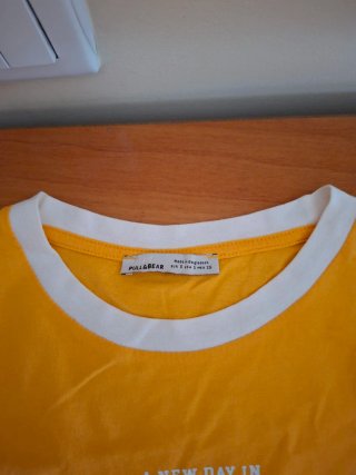Camiseta Pull&Bear California Manga Corta
