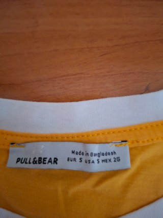 Camiseta Pull&Bear California Manga Corta