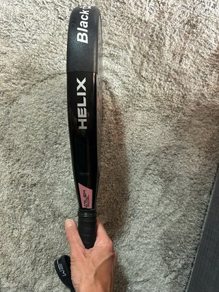 Pala Pádel Harlem Helix Soft Negra/Rosa