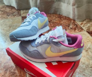 Zapatillas Nike Mujer Gris y Rosa