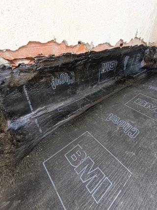 Colocador de tela asfáltica