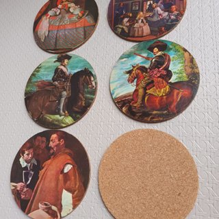 6 Posavasos Vintage Velázquez