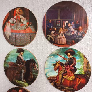 6 Posavasos Vintage Velázquez