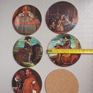 6 Posavasos Vintage Velázquez