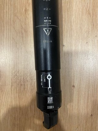 Tija Telescópica TranzX J20E4 34.9mm