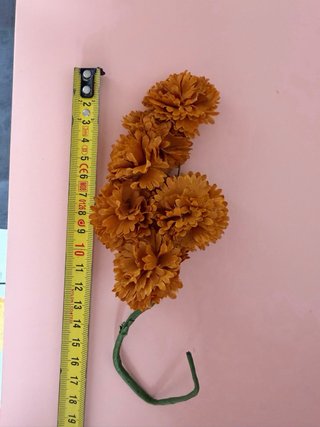 Flores Flamencas Mostaza