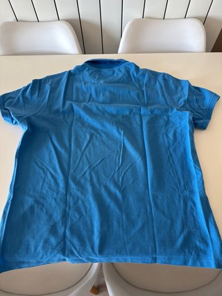 2 Polos Hombre Mango Azul y Amarillo