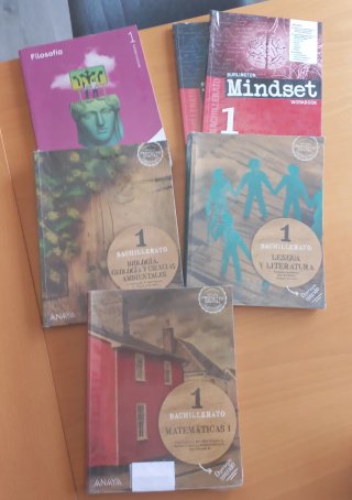 Lote libros 1 ° bachillerato