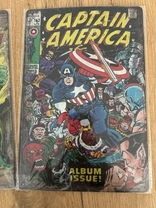 Portada de cómics en chapa
