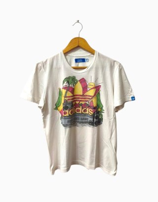 Camiseta blanca Adidas hombre Talla M