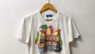Camiseta blanca Adidas hombre Talla M