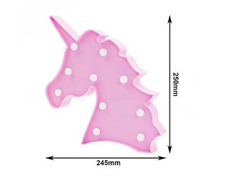 Lámpara Unicornio Rosa LED Infantil