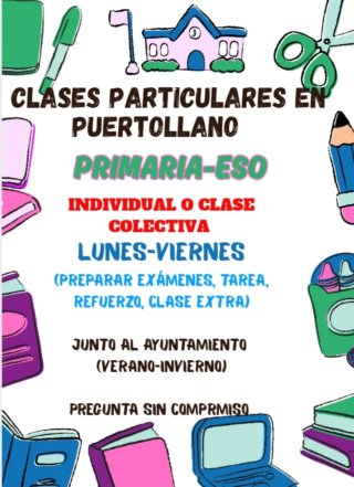 CLASES PARTICULARES EN PUERTOLLANO