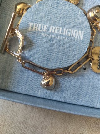 Pulsera Dorada True Religion Brand Jeans