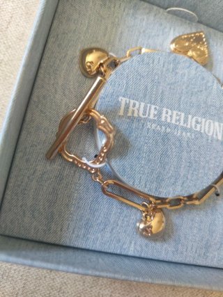 Pulsera Dorada True Religion Brand Jeans