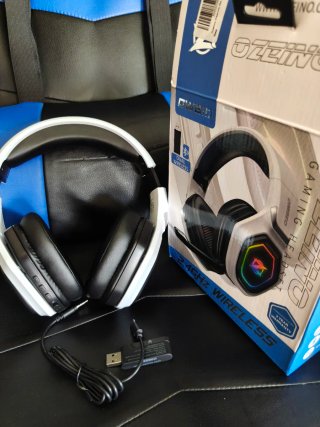 Ozeino Cascos Gaming Inalámbricos Dual Wireless