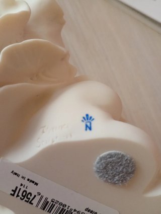 Scultura Giuseppe Armani Florence bambino che dorm