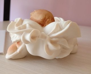 Scultura Giuseppe Armani Florence bambino che dorm