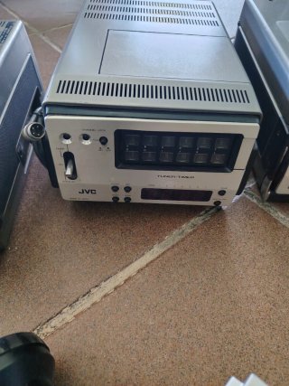 Equipo Vídeo JVC VHS Portátil Completo 80s