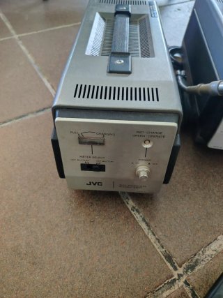 Equipo Vídeo JVC VHS Portátil Completo 80s