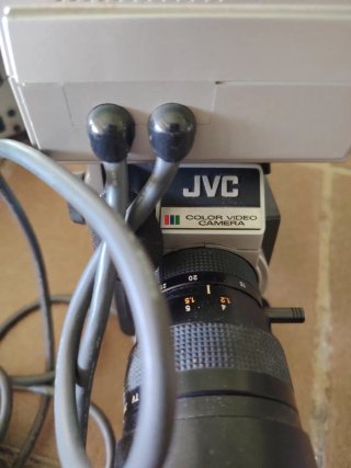 Equipo Vídeo JVC VHS Portátil Completo 80s