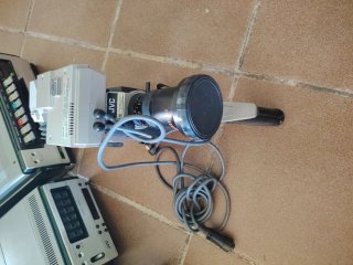 Equipo Vídeo JVC VHS Portátil Completo 80s
