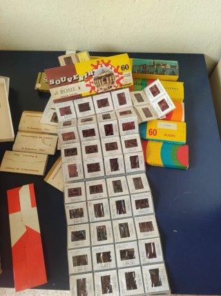 Lote Diapositivas Souvenir