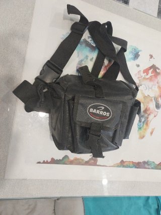 Bandolera Nylon Negra Versátil