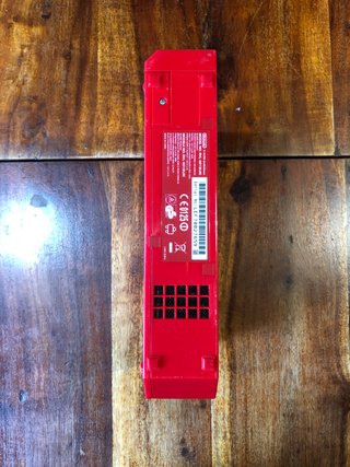 Console Nintendo Wii Rossa completa di cavi