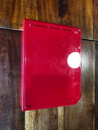 Console Nintendo Wii Rossa completa di cavi
