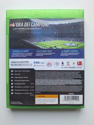 FIFA 19 Xbox One Italiano