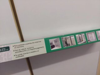Lámina protección visual para ventanas