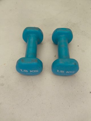 Set di 2 manubri da 1,5 kg