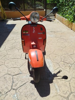 Vespa 200 Naranja