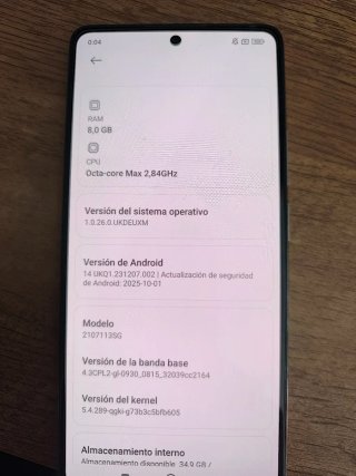 Xiaomi 11T PRO 256GB escucho ofertas