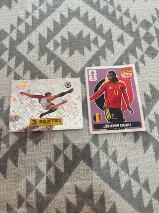Cromo Panini Jérémy Doku Mundial 2026