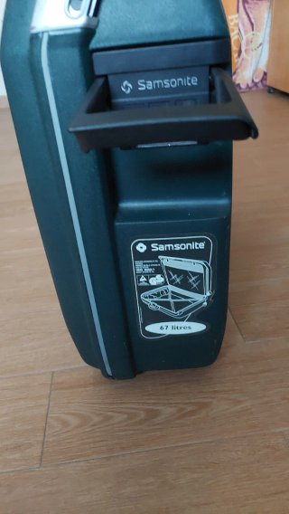 Maleta Samsonite Teal Rígida con Ruedas 67 litros