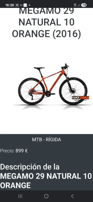 Bicicleta Montaña 29