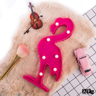 Lámpara Flamenco LED Rosa