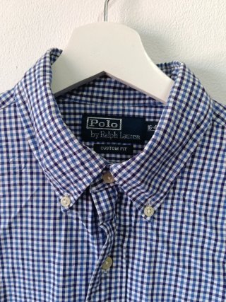 Polo Ralph Lauren Camisa Cuadros Azul