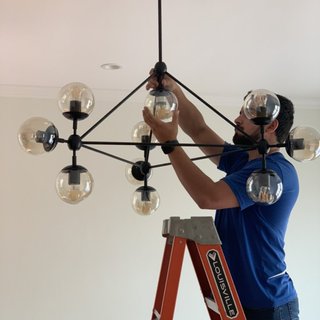 Instalación de iluminación, Focos y Ventiladores