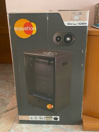 Estufa de gas llama azul EQUATION Eco