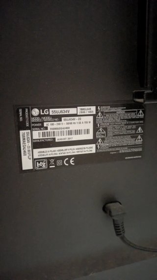TV LG 55uj634v