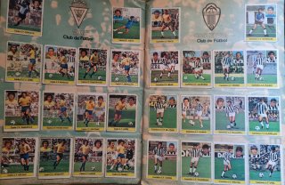 Álbum cromos futbol Liga 81-82 completo