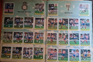 Álbum cromos futbol Liga 81-82 completo