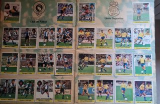 Álbum cromos futbol Liga 81-82 completo